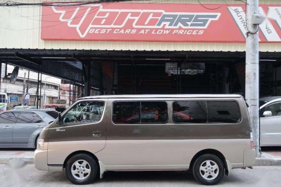 2008 Nissan URVAN ESTATE Brown For Sale 