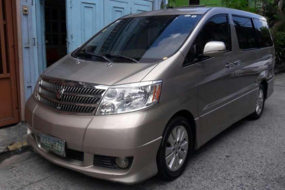 2003 Toyota Alphard v top of the line alt innova adventure