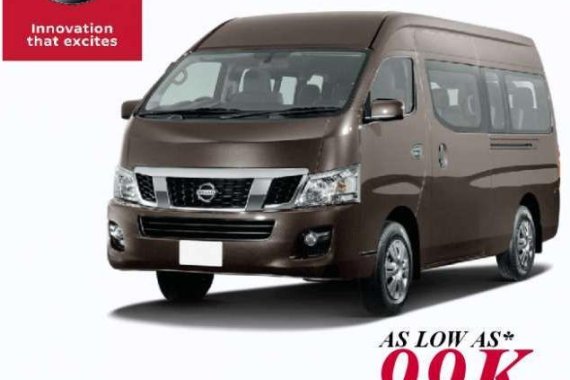 Awesome promo: Nissan Urvan Premium for only 99k all in dp