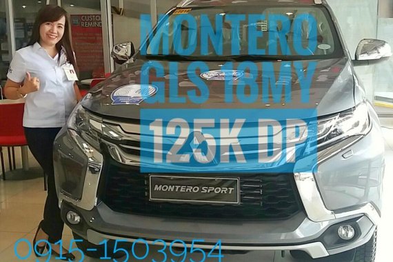 2018 Mitsubishi Montero Sport GLS Std AT 125k DP