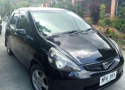 2008 Honda Fit black for sale