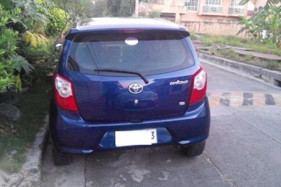 Toyota Wigo G Blue 2015 AT for sale