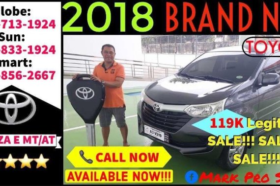 Brand new Toyota Avanza 2018 for sale