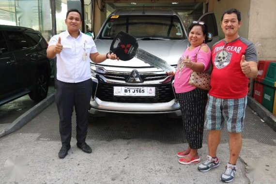 89K Downpayment on Montero Sports GLX Manual 2017 Mirage G4 L300 Mitsubishi 2018 for sale 