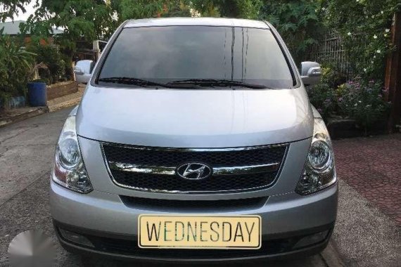Hyundai Starex Hvx 2010 Silver Van For Sale 