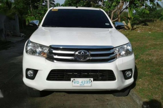 2016 Toyota Hilux G 4x2 Manual FOR SALE 