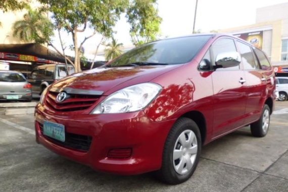 2010 Toyota Innova J Manual Red FOR SALE