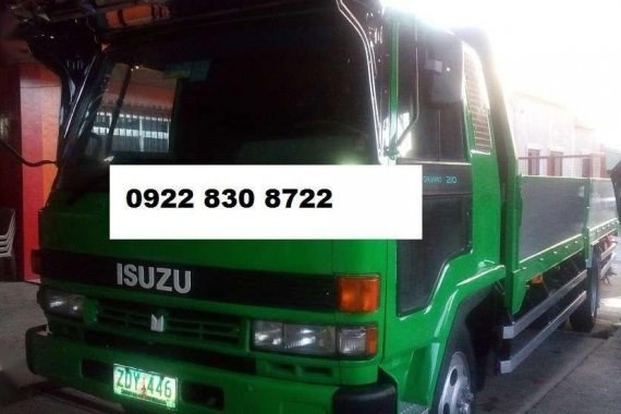 2006 Isuzu Forward dropside 21ft long big tires compressor type