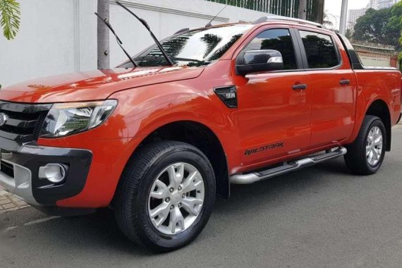 2014 Ford Ranger Wildtrak 4x2