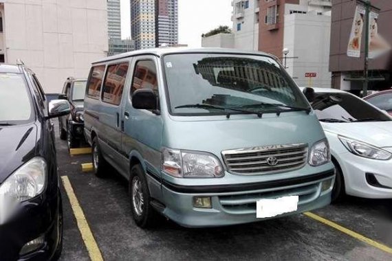 FOR SALE Toyota Hiace 2001
