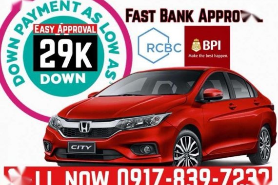 Big Sale Honda 29k DP All-in City 2019 Civic Jazz BRV CRV Jazz 2018