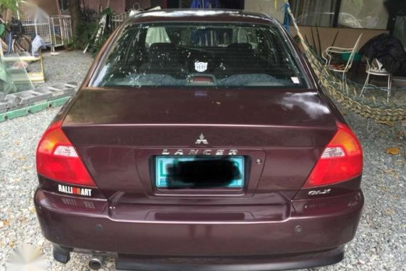 Mitsubishi Lancer glx 2000 for sale 