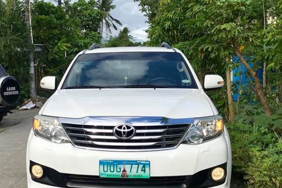 2012 Toyota Fortuner for sale