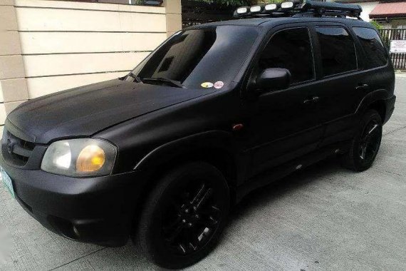 2005 Mazda SUV Matte Black for sale 