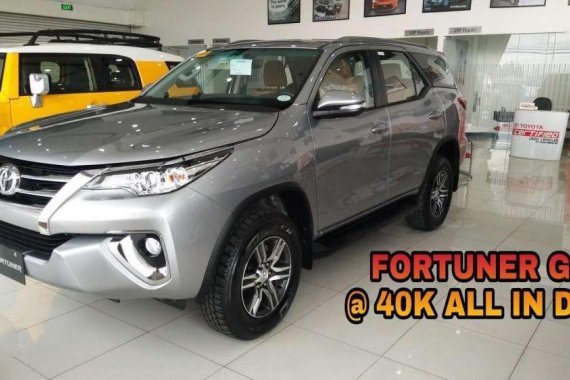 40K All In 2018 Toyota Fortuner G DSL