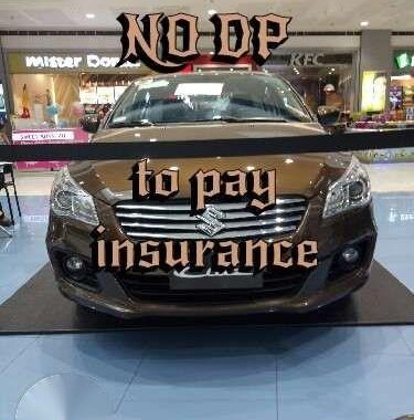 2018 Suzuki Ciaz No down-payment to pay insurance po