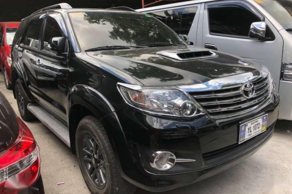 2015 Toyota Fortuner V 4x4 Black Automatic Transmission