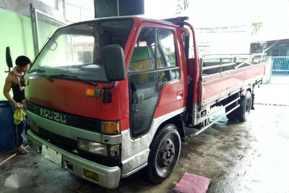 2002 Isuzu Elf Nkr 14Ft DrupSide 4HF1 Engine Dobol Tire