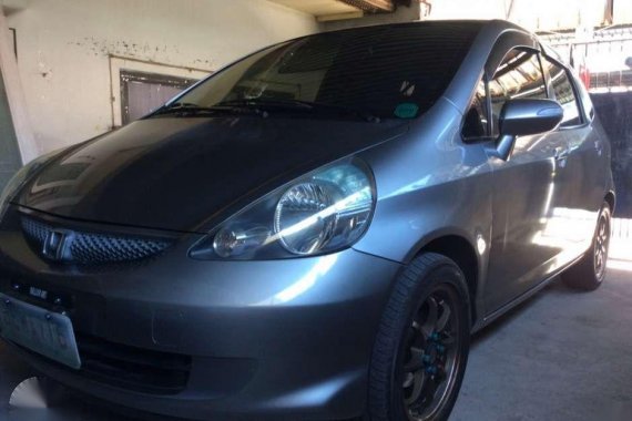 Honda Fit Gray HB Top of the Line For Sale 