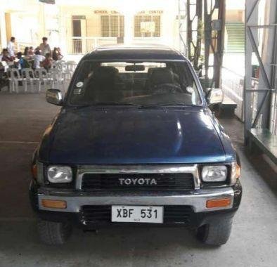 Fresh Toyota Hilux 1997 Blue SUV For Sale 