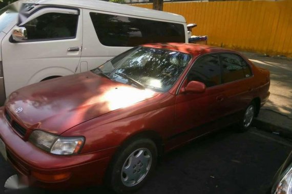 Toyoya Corona Exior 1996 Red Top of the Line For Sale 