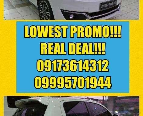 2018 promo MITSUBISHI Mirage hatchback Glx Gls 37k 2017 Montero sport L300 FB