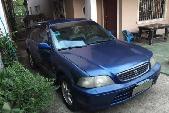 Honda City 1999 Manual Blue Sedan For Sale 