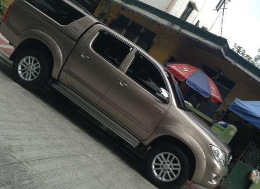 Toyota Hilux G 2010 Beige Pickup For Sale 