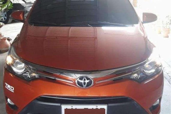 Toyota Vios 15 Yr2014 Automatic Orange Gas Pampanga area P498T