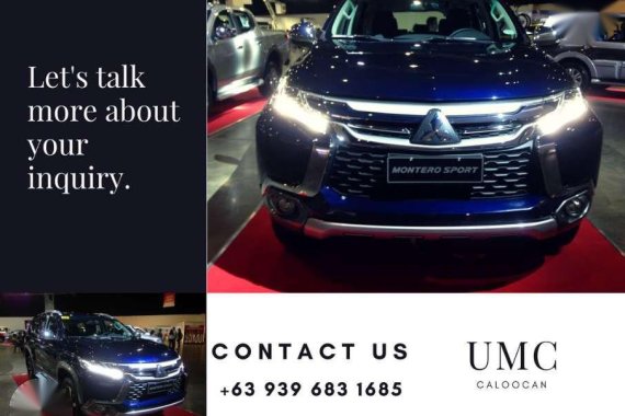 2018 Mitsubishi Montero Sport GLX GLS Premium GT Manual Automatic