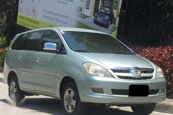 Toyota Innova G Diesel Manual Blue For Sale 