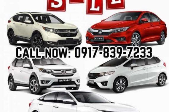 2019 Honda Low DP Promo 55k City Jazz Mobilio Civic BRV CRV 2018
