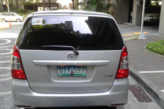 Toyota Innova 2.5E 2012 Diesel FOR SALE