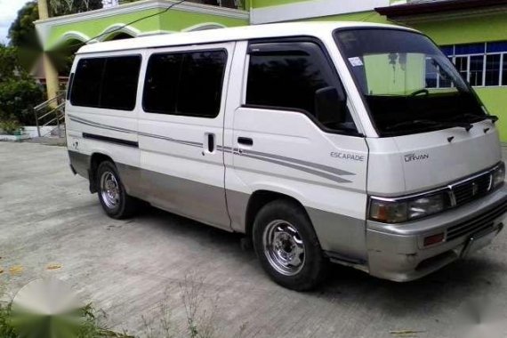 Nissan Urvan Escapade FOR SALE 2002