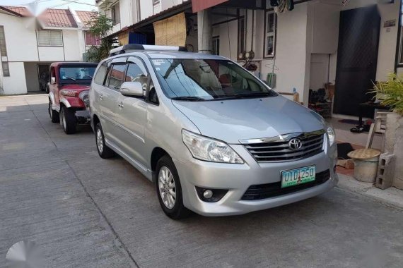 Toyota Innova 2.5G Diesel Automatic 2012 For Sale 