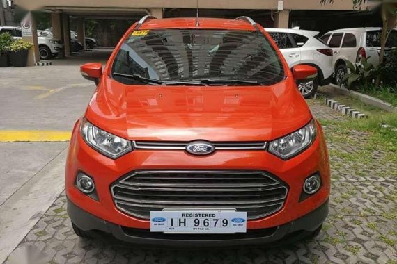 2015 Ford Ecosport Titanium AT Orange For Sale 