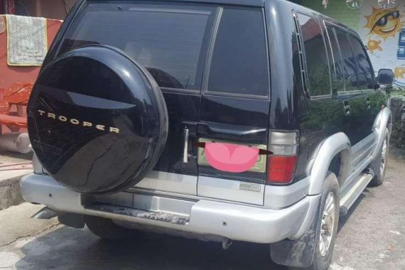 Isuzu Trooper 2002 Local Black SUV For Sale 