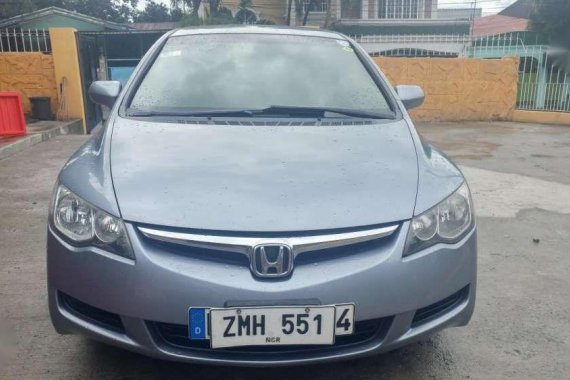 Honda Civic 1.8 V Acquired 2008 For Sale 
