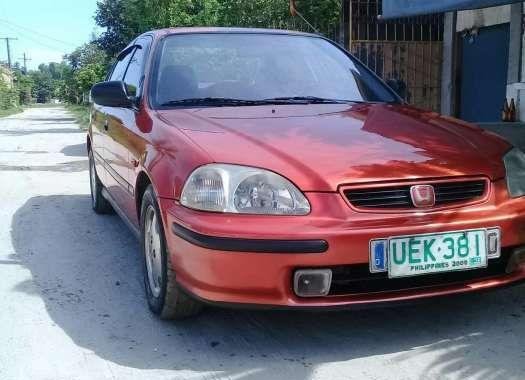 For sale Honda Civic lxi 1.5 soch efi 16valve Tipid sa gas 96 model Automatic 