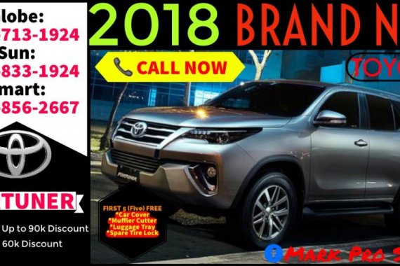 2019 Brand New Only Call: 09258331924 Now! Toyota Fortuner V DSL 2.4 AT