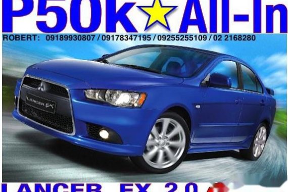 Mitsubishi Lancer 2014 Gasoline Automanual Blue, Black, Silver,