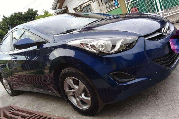 Hyundai Elantra 2012 AT Blue Sedan For Sale 