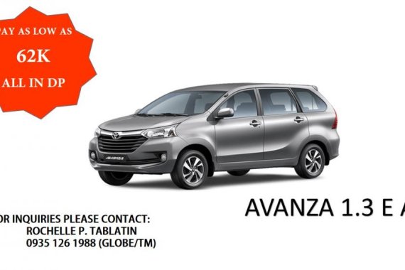 TOYOTA AVANZA 1.3 E AT 2018 for sale
