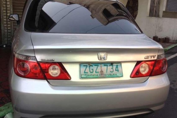 Honda City 2007 iDSi Silver Sedan For Sale 