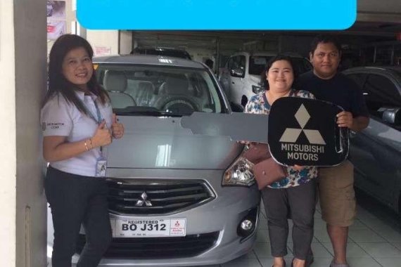 SALE.. SALE... MITSUBISHI MIRAGE G4 GLX MT 2017 10K AllinDp