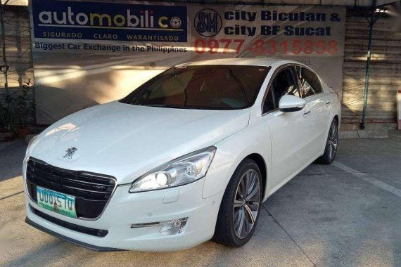 2012 Peugot 508 22H Automatic Automobilico SM City Bicutan