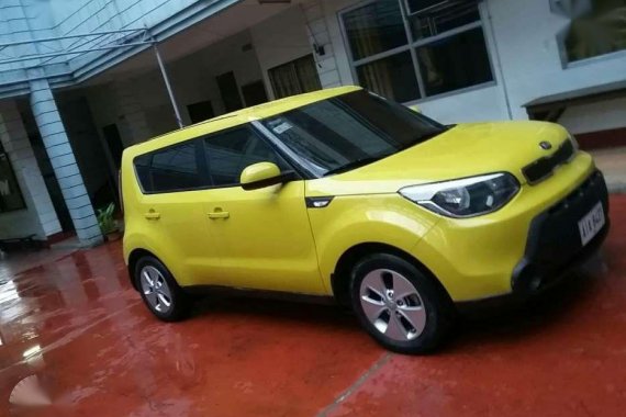 2015 Kia Soul Diesel Yellow SUV For Sale 