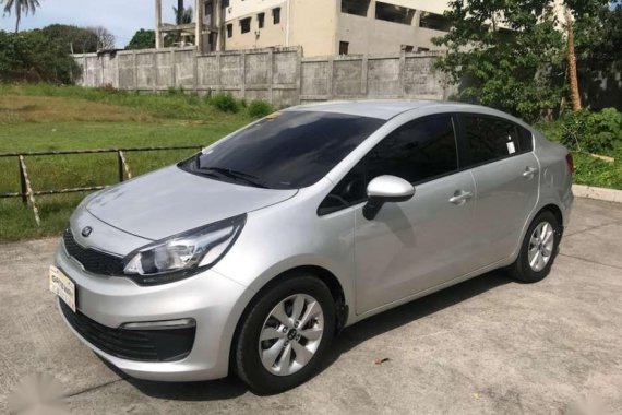Kia Rio EX 2016 MT Silver Very Fresh For Sale 
