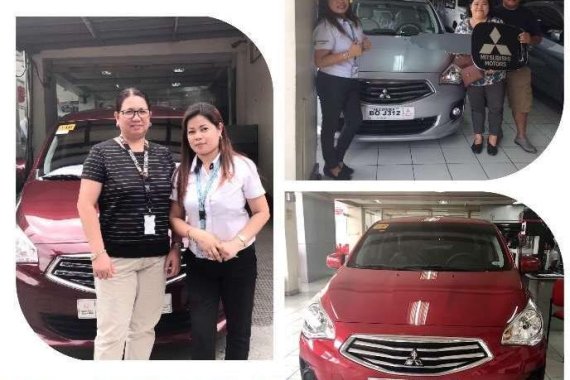 SALE on MITSUBISHI MIRAGE G4 Glx Mt 2017 19k Allin Diwnpayment