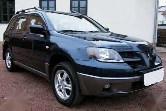 2007 MITSUBISHI OUTLANDER AT Blue For Sale 